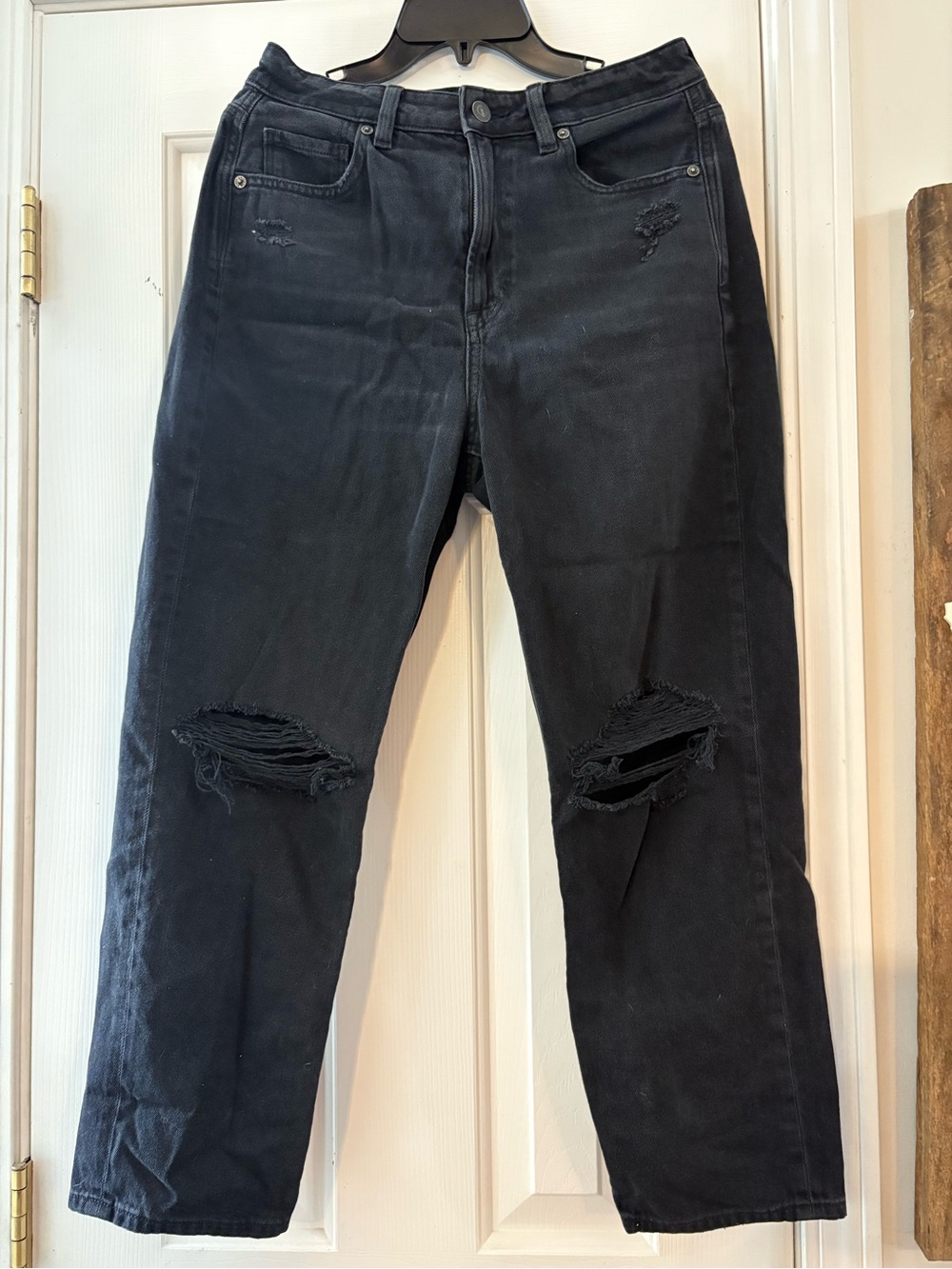 American Eagle Outfitters Black Denim Shorts